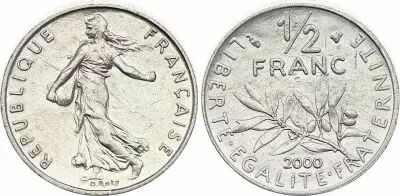 France � franc Semeuse - 2000
