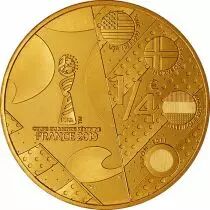 France - Monnaie de Paris 1/4 Euro France 2019 (MDP) - Coupe du Monde F&eacute;minine FIFA - Am&eacute;rique