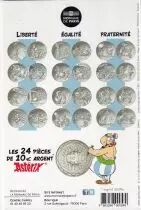 France - Monnaie de Paris 10 Euros Argent - Ast&eacute;rix et Ob&eacute;lix - &Eacute;galit&eacute; - Le Domaine des Dieux - 2015