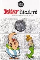France - Monnaie de Paris 10 Euros Argent - Ast&eacute;rix et Ob&eacute;lix - &Eacute;galit&eacute; - Mme Agecanonix et Ob&eacute;lix - 2015