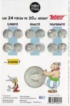France - Monnaie de Paris 10 Euros Argent - Ast&eacute;rix et Ob&eacute;lix - Libert&eacute; - La Rose et le Glaive  - 2015