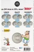 France - Monnaie de Paris 10 Euros Argent - Ast&eacute;rix et Ob&eacute;lix - Libert&eacute; - Le Cadeau de C&eacute;sar - 2015
