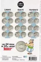 France - Monnaie de Paris 10 Euros Argent - Ast&eacute;rix et Ob&eacute;lix - Libert&eacute; - Le Cadeau de C&eacute;sar - Agecanonix  - 2015