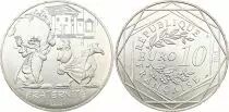 France - Monnaie de Paris 10 Euros Argent - Ast&eacute;rix et Ob&eacute;lix - Panoramix - Monnaie de Paris 2015