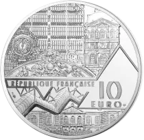 France - Monnaie de Paris 10 Euros Argent BE - Bal du Moulin de la Galette - 2018