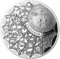 France - Monnaie de Paris 10 Euros Argent BE FRANCE 2021 - Ann&eacute;e du Buffle