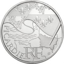 France - Monnaie de Paris 10 Euros Argent UNC - Picardie 2010 - En coffret collector