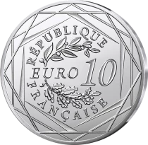 France - Monnaie de Paris 1o euros Frodon et Sam quittent la Comt&eacute; n&deg;1/18 (vague 1)