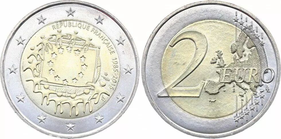 Monnaie De Paris Valeur Piece De 2 Euros