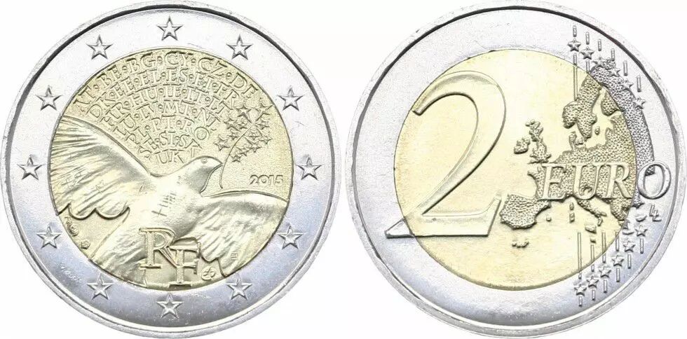 Monnaie De Paris Valeur Piece De 2 Euros