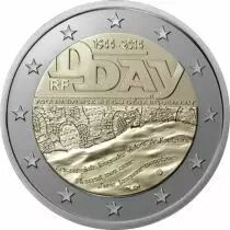France - Monnaie de Paris 2 Euros BU Comm&eacute;mo. FRANCE 2014 - D-Day (Blister)