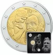 France - Monnaie de Paris 2 Euros Comm&eacute;mo. FRANCE 2017 BU - Auguste Rodin