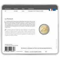 France - Monnaie de Paris 2 Euros Comm&eacute;mo. FRANCE 2017 BU - Auguste Rodin