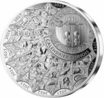 France - Monnaie de Paris 20 Euros Argent (1 Once) BE FRANCE 2021 Ann&eacute;e du Buffle