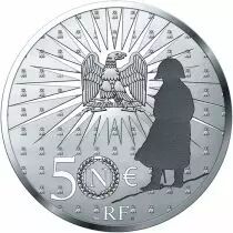 France - Monnaie de Paris 200 ans de la mort de Napol&eacute;on Bonaparte  - 50 Euros Argent (5 Onces) BE FRANCE 2021 (MDP)
