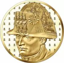 France - Monnaie de Paris 200 ans de la mort de Napol&eacute;on Bonaparte - 5 Euros Or BE FRANCE 2021