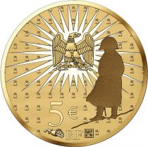 France - Monnaie de Paris 200 ans de la mort de Napoléon Bonaparte - 5 Euros Or BE FRANCE 2021