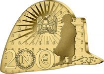 France - Monnaie de Paris 200 ans de la mort de Napoléon Bonaparte - Bicorne - 200 Euros Or BE FRANCE 2021