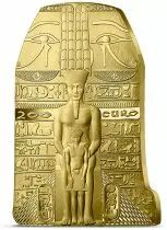 France - Monnaie de Paris 200 Euros Or BE France 2022 - Louvre  Excellence à la française (MDP) - pièce de forme