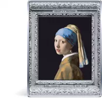 France - Monnaie de Paris 250 Euros 1/2 Kg Argent BE France 2021 Rectangle - La Jeune Fille &agrave; la Perle de Vermeer - Chefs d\'Oeuv