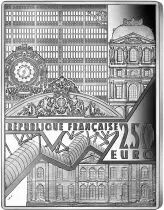 France - Monnaie de Paris 250 Euros 1/2 Kg Argent BE France 2022 - Bassin aux Nymphéas - Harmonie verte de Monet - Chefs d\'Oeuvr