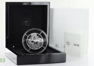 France - Monnaie de Paris 5 Oz - 50 Euros Argent BE 2021 - Miss Dior  Excellence � la fran�aise (MDP)