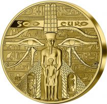 France - Monnaie de Paris 5 Oz  500 Euros Or BE France 2022 - Le Louvre  Excellence à la française (MDP)