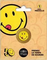 France - Monnaie de Paris 50 ans du Smiley - mini-médaille NordicGold 4 - 2022 par La Monnaie de Paris