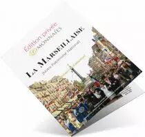 France - Monnaie de Paris 50 Euros Argent Coloris&eacute; France 2019 - Le Drapeau fran&ccedil;ais - Avec la marseillaise