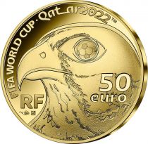 France - Monnaie de Paris 50 Euros Or BE France 2022 - France Championne du Monde ! - Coupe du Monde FIFA 2022 Qatar