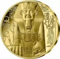 France - Monnaie de Paris 50 Euros Or BE France 2022 - Le Louvre  Excellence &agrave; la fran&ccedil;aise (MDP)