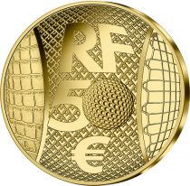 France - Monnaie de Paris 50 Euros Or BE France 2023 - 90 ans de Lacoste - Excellence à la française (MDP)