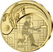 France - Monnaie de Paris 50 Euros Or BE France 2023 - 90 ans de Lacoste - Excellence à la française (MDP)
