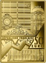 France - Monnaie de Paris 50 Euros Or BE France 2023 - La Liberté guidant le Peuple -  Chefs d\'?uvre des musées (MDP)