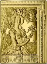 France - Monnaie de Paris 50 Euros Or BE France 2023 - Marie-Antoinette à la rose -  Chefs d\'?uvre des musées (MDP)