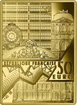 France - Monnaie de Paris 50 Euros Or BE France 2023 - Marie-Antoinette à la rose -  Chefs d\'?uvre des musées (MDP)