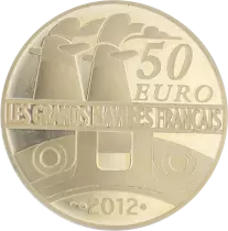 France - Monnaie de Paris 50 Euros Or France 2012 - Paquebot le France