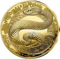 France - Monnaie de Paris Année du Serpent - 50 Euros 1/4 Oz Or BE 2025