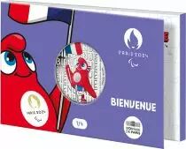 France - Monnaie de Paris Bienvenue - 50 Euros Argent Couleur FRANCE 2023 (MDP) - Les Phryges - Les Mascottes de Paris 2024 - Va