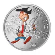 France - Monnaie de Paris Billy The Kid - mini-médaille 75 ans de Lucky Luke 2021 par La Monnaie de Paris