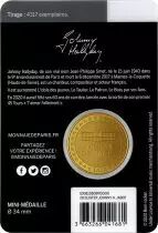 France - Monnaie de Paris Blister Johnny Hallyday (Jabot) - M&Eacute;DAILLE 2020 par La Monnaie de Paris