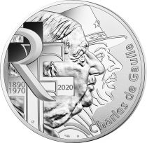 France - Monnaie de Paris CHARLES DE GAULLE - 10 Euros Argent FRANCE 2020