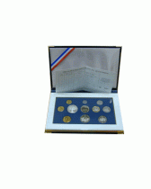 France - Monnaie de Paris Coffret BE Franc 1991 - France