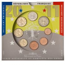 France - Monnaie de Paris Coffret BU Euro 2011 - France