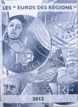 France - Monnaie de Paris Coffret Euros des R&eacute;gions 2012 - 27 X 10 Euros -  Argent