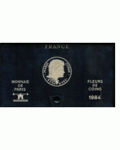 France - Monnaie de Paris Coffret FDC Franc 1984 - France