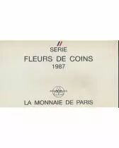 France - Monnaie de Paris Coffret FDC Franc 1987 - France