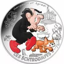 France - Monnaie de Paris Gargamel et Azrael - 10 Euros Argent Couleur FRANCE 2020 (MDP) - Les Schtroumpfs