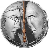 France - Monnaie de Paris Harry et Voldemort  - Harry Potter et les Reliques de la Mort II - 10 Euros Argent Couleur 2021 (MDP) 