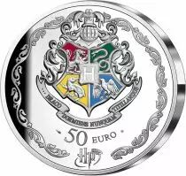 France - Monnaie de Paris Harry Potter  Ron et Hermione - 50 Euros Couleur Argent (5 onces) BE FRANCE 2021